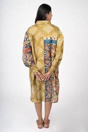 Kalamkari Shirt Dress