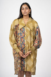 Kalamkari Shirt Dress