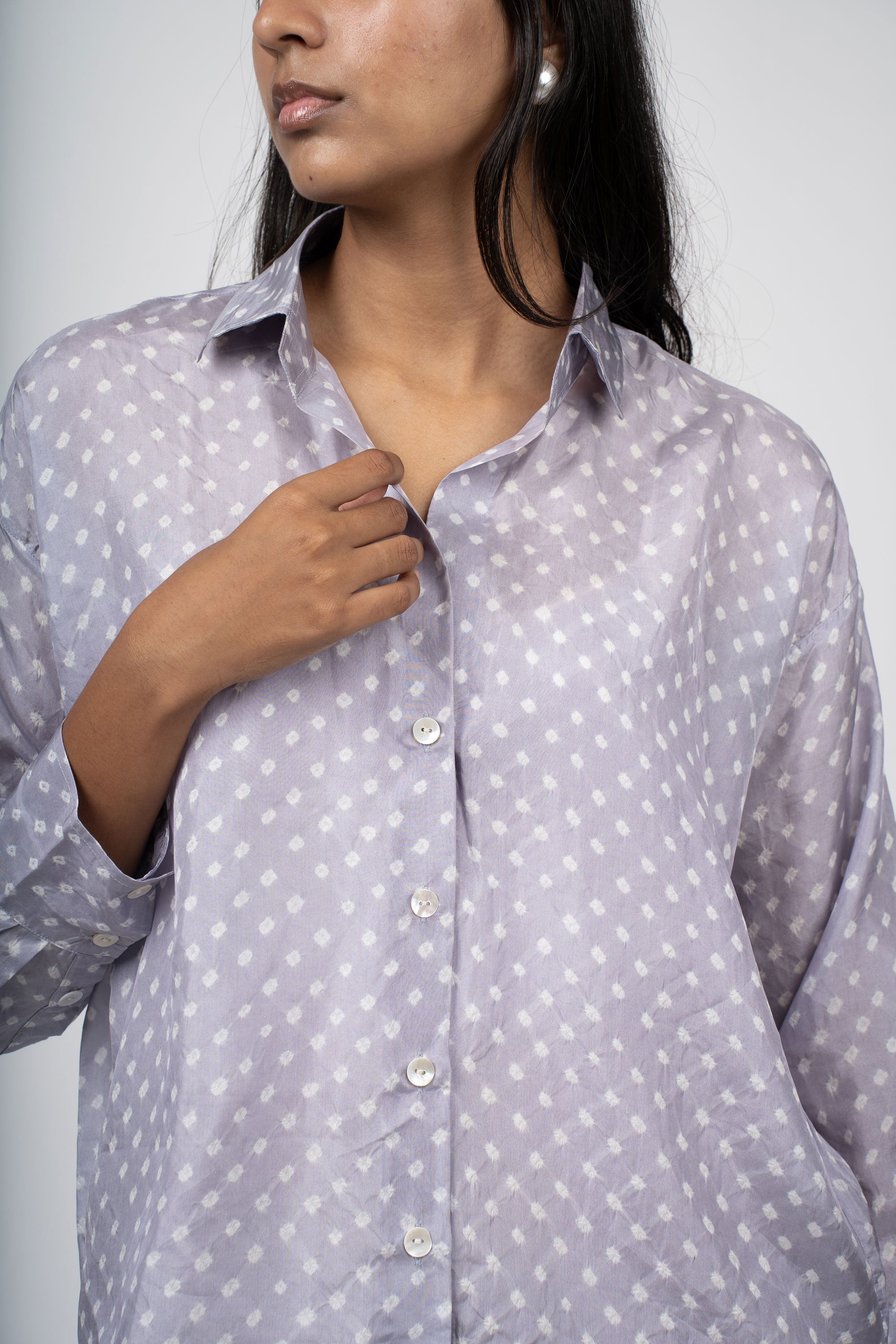 The Rooted Shirt-Habutai